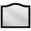 Dhabdhabewadi Black Velvet Mirror