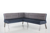 Narveli Blue Gray Storage Reversible Nook