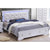Opulent Silver Full Storage Bed