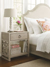 Olavan Oyster Open Nightstand
