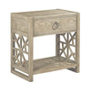 Olavan Oyster Open Nightstand