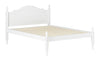 Jatharwadi White Solid Wood Full Platform Bed
