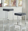 Nandoli Black Square Counter Height Stool
