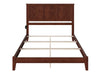Kolindre Walnut Traditional King Bed