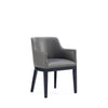 Ganuchiwadi Pebble Grey Dining Armchair