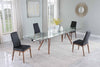 Black Walnut Modern 5pc Dining Room Set