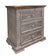 Kondoshi Weathered Gray Drawer Night Stand