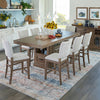 Panori 2 Brown Upholstered Counter Chairs