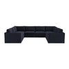 Jotewadi Navy Modular Large U Sectional