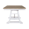 Amashi Weathered White Sandstone 5pc Dining Room Set