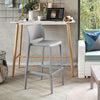 Bubnal 2 Cold Grey Stackable Bar Stools