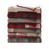 Nartawade Red Quilted Throw