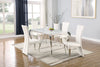 Adoli 2 White High Back Side Chairs