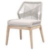 Koparde 2 Taupe White Pumice Natural Dining Chairs
