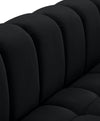 Masewadi Black Velvet Chair