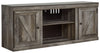 Kurkunde Gray 3pc Entertainment Center