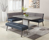 Narveli Blue Gray 3pc Dining Room Set