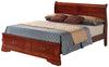 Ghungur Cherry King Storage 2pc Bedroom Set with Three Drawer Nightstand