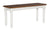 Kalamwadi Honey Brown Vanilla White Bench