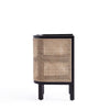 Hirawade Black Nature Cane End Table