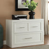 Khebavade White 40 Inch Lateral File