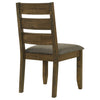 Bhadagaon 2 Knotty Nutmeg Grey Ladderback Dining Chairs