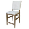 Panori 2 Brown Upholstered Counter Chairs