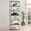 Nilpan Black Nickel 6 Shelf Bookcase