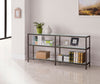 Nilpan Black Nickel 2 Tier Bookcase