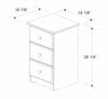 Jatharwadi Mocha 2pc Bedroom Set with Twin Platform Bed