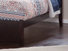 Kolindre Espresso Full Bed with Flat Panel Foot Board and 2 Urban Drawers