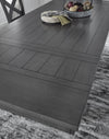 Balikre Gray Counter Height Extension Table