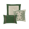 Akurle Green Queen 7pc Comforter Set