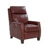 Arul Cabernet Power Recliner With Head Rest And Lumbar