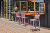 Bubnal 2 Purple Stackable Counter Stools