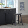 Kaurwadi Slate 24 Inch Sawhorse Counter Stool