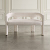 Mhalasvade Natural Upholstered Sculpture Bench