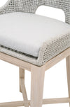 Padvalwadi Taupe White Pumice Gray Outdoor Counter Height Stool