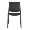 Bubnal 4 Dark Grey Stackable Dining Chairs