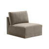 Jotewadi Taupe Armless Chair