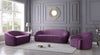 Chichvad Purple Velvet Sofa