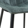Baleghol 2 Grey Gun Metal Height Side Chairs