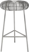 Golivane Silver Counter Height Stool