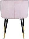 Navaraswadi Pink Velvet Dining Chair