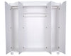 Panutre White 4 Door Wardrobe