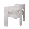 Mhalasvade Grey Upholstered Sculpture Bench