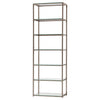 Nilpan Black Nickel 6 Shelf Bookcase