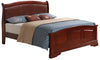 Ghungur Cherry King 2pc Bedroom Set with Two Drawer Nightstand