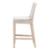 Palkarwadi Mesh Natural Gray White Counter Stool