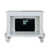 Narande Bone White Fireplace